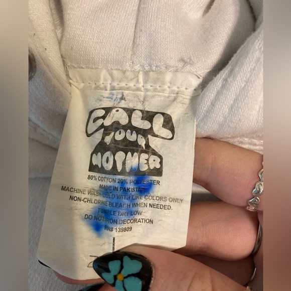 Surfing Skeleton hoodie - Picture 2 of 4